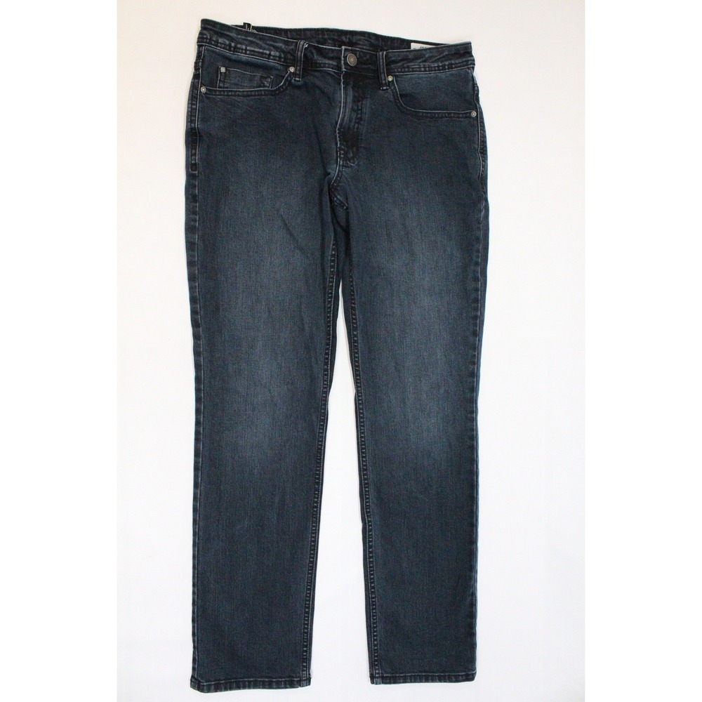 Buffalo David Bitton Jackson Mens Slim Straight Jeans 34x32 Measured (Tag 32x32)